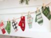 No-sew mitten garland