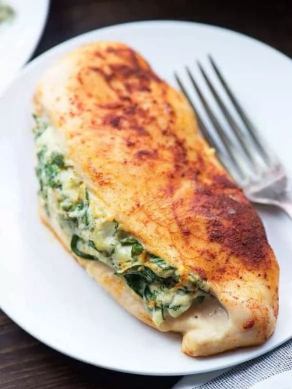 Spinach Stuffed Chicken Breast