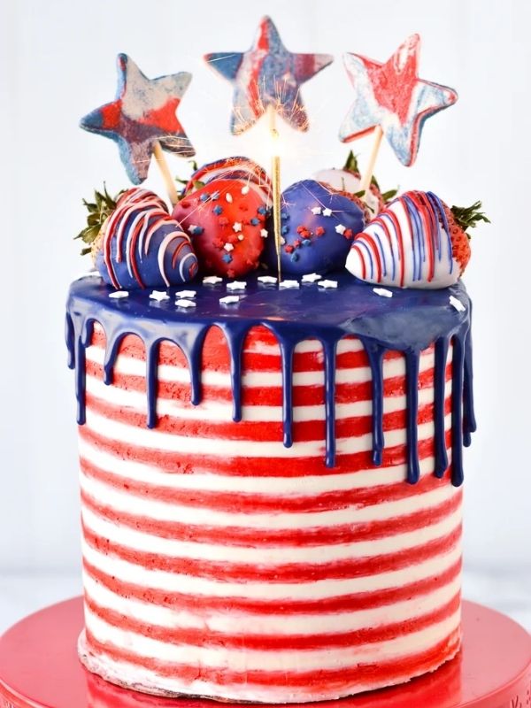 4th of July Cake