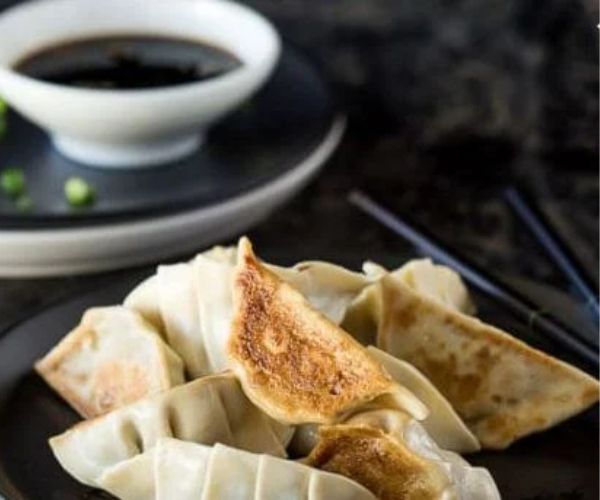 Air Fried Pork Dumplings