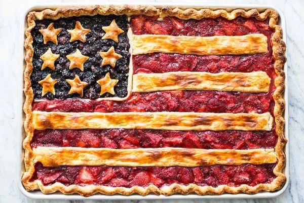 American Flag Pie