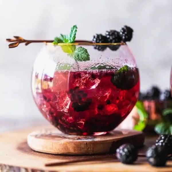 Blackberry Bourbon Smash