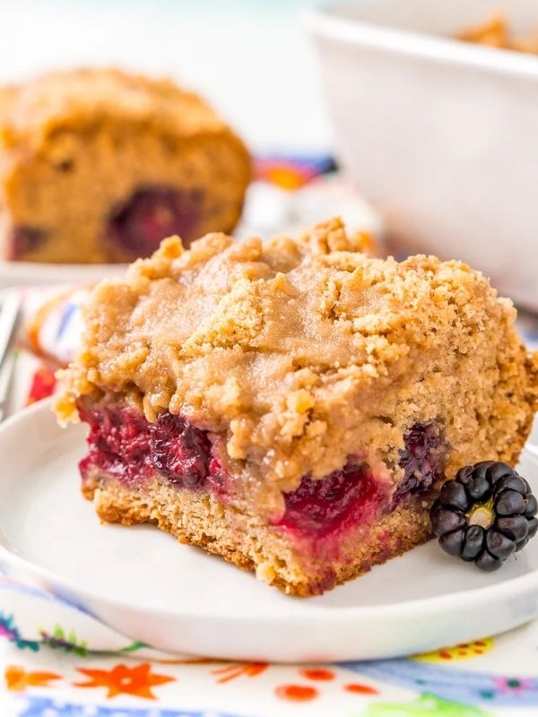 Blackberry Brown Sugar Coffee Cake