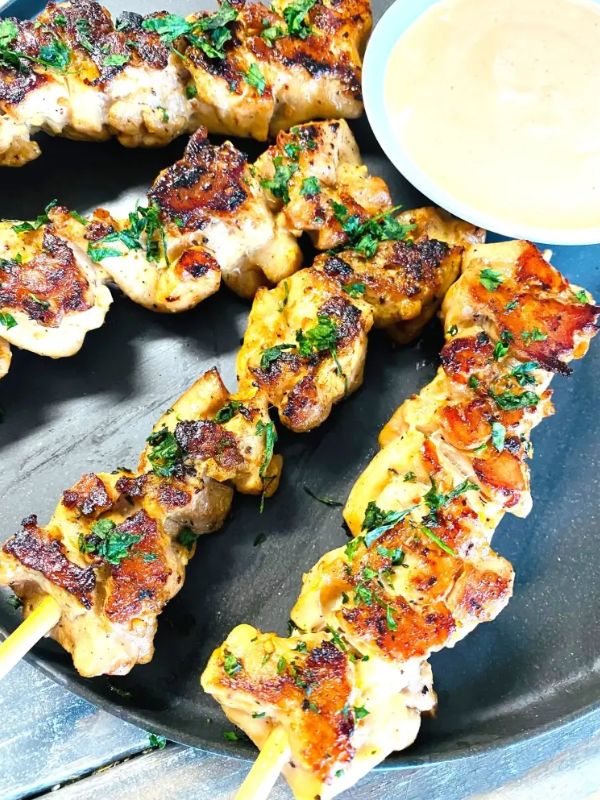 Blackstone Teriyaki Chicken Skewers