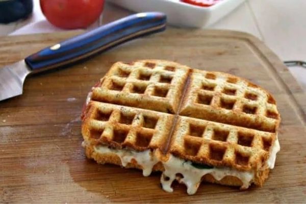 Bruschetta Waffle Panini Image