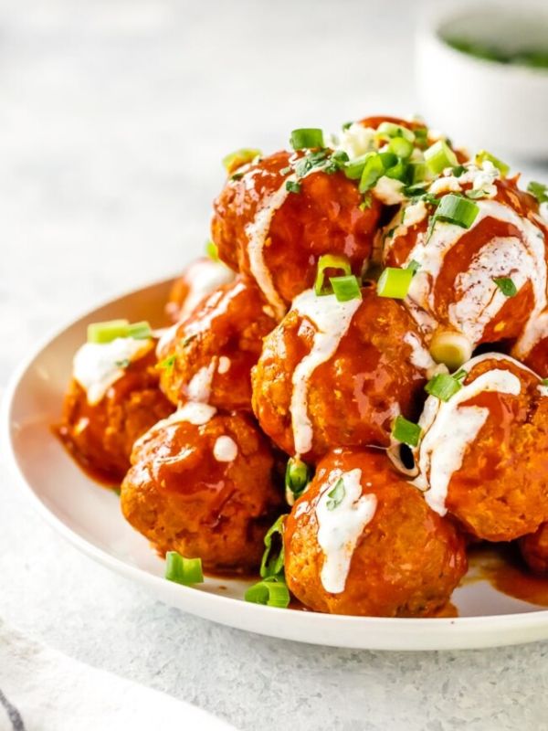 Buffalo Chicken Meatballs