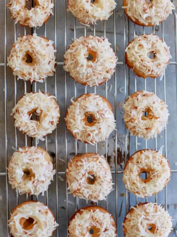 Carrot Cake Donuts