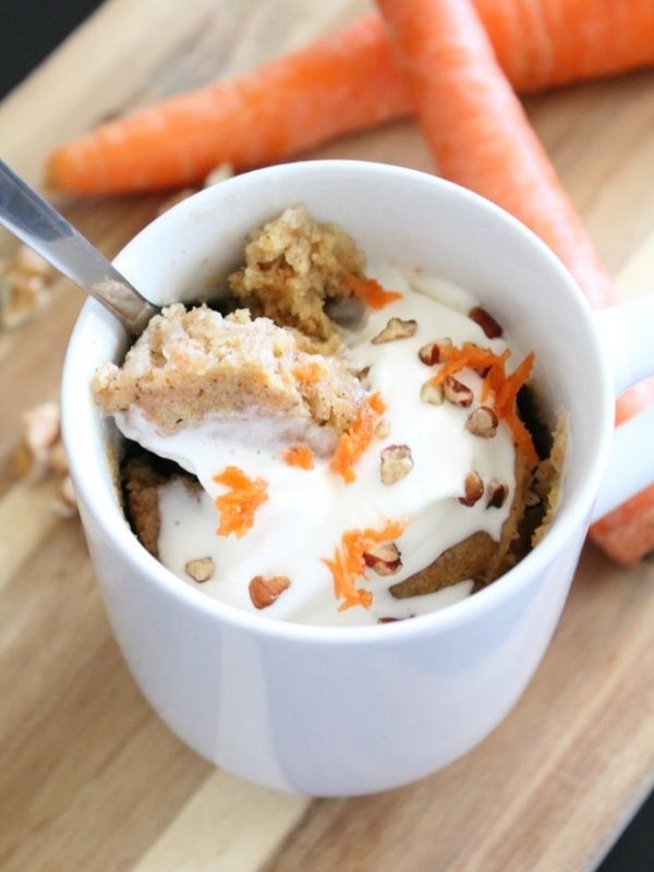 Carrot Cake Mug Cake