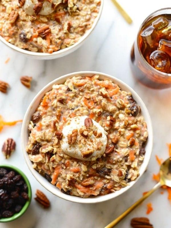 Carrot Cake Overnight Oats