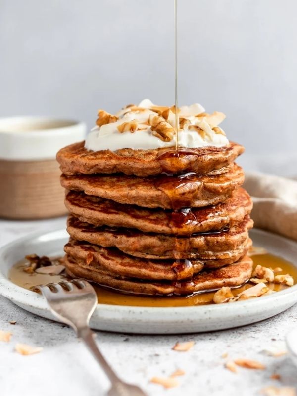 Carrot Cake Pancakes