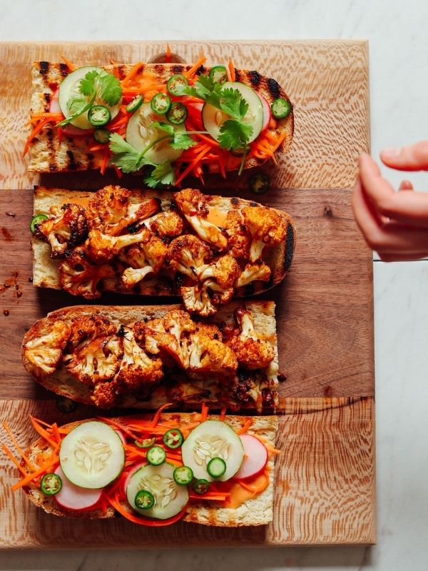 Cauliflower Bahn Mi