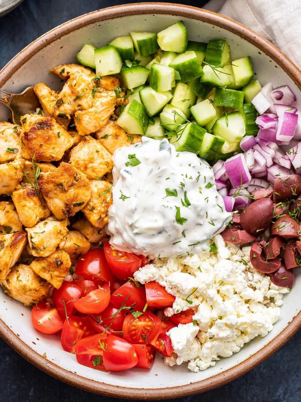 Chicken Gyro Bowls