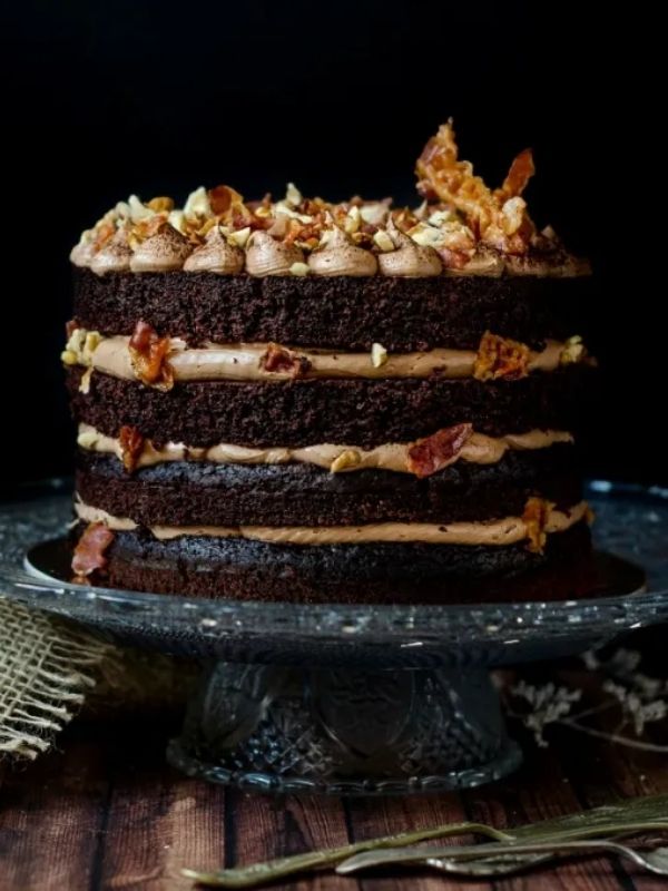 Chocolate Bacon Cake