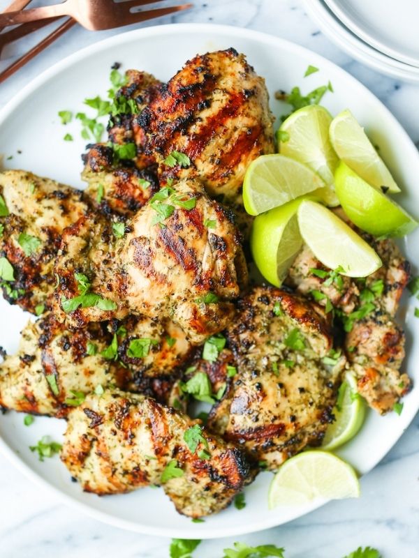 Cilantro Lime Chicken Thighs