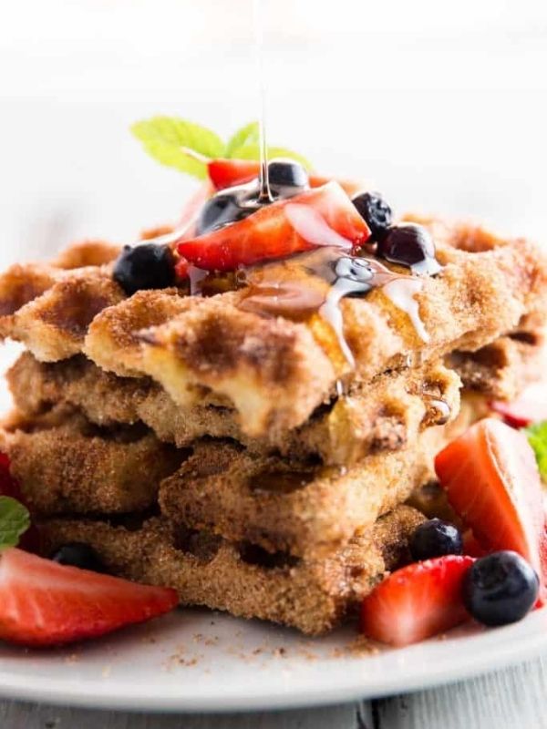 Cinnamon Sugar French Toast Waffles Image