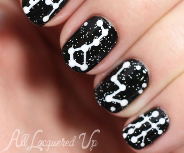 Constellation Nail Designs