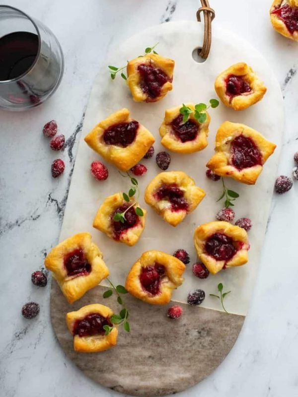 Cranberry Brie Bites