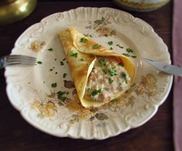 Crepes with Tuna