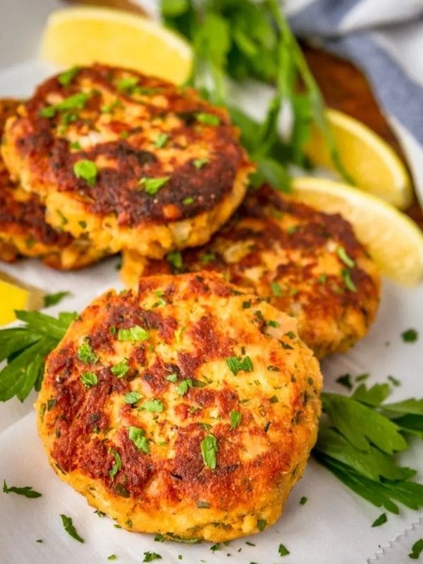 Crispy Fried Tuna Patties Picture