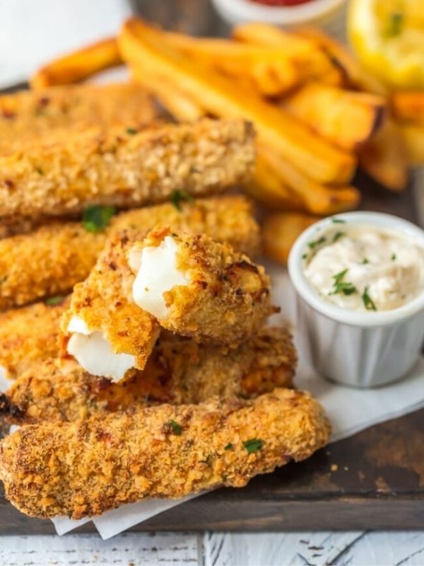 Crispy Oven Baked Fish Sticks