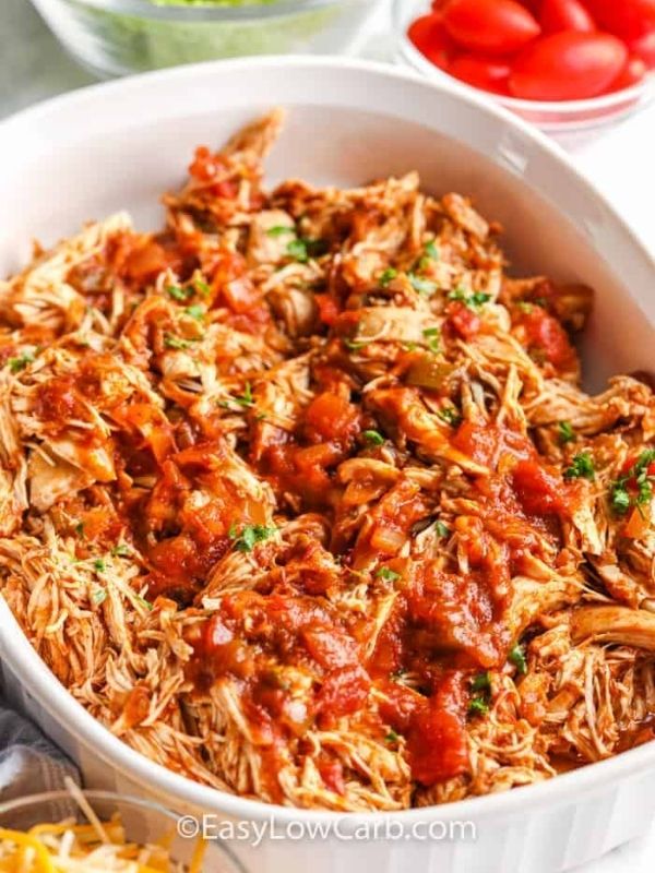 Crockpot Salsa Chicken