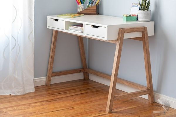 DIY A-Frame Desk