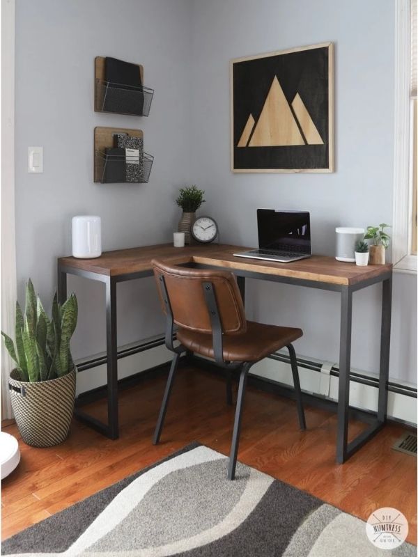 DIY Corner Desk