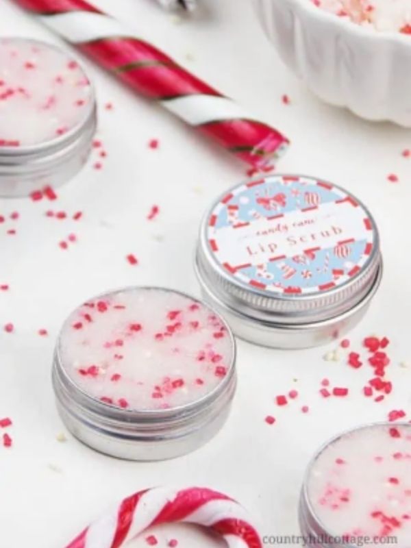 DIY Peppermint Lip Scrub