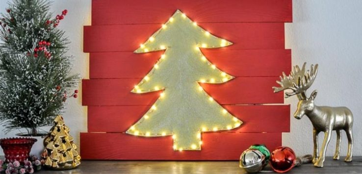 DIY Wall Christmas Tree Ideas