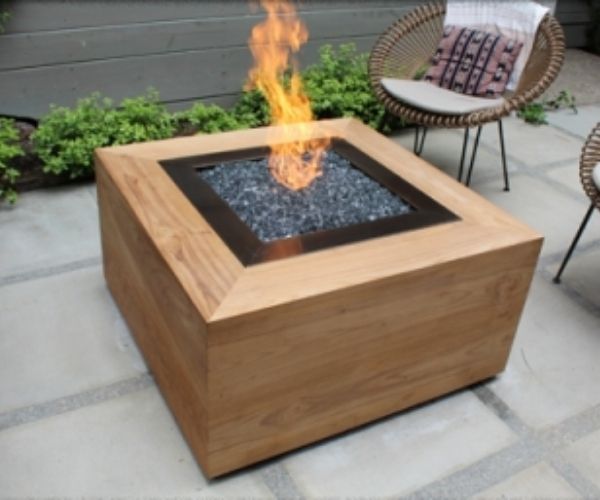 DIY Wood Fire Pit