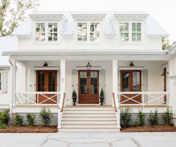 Farmhouse Front Porch Railing