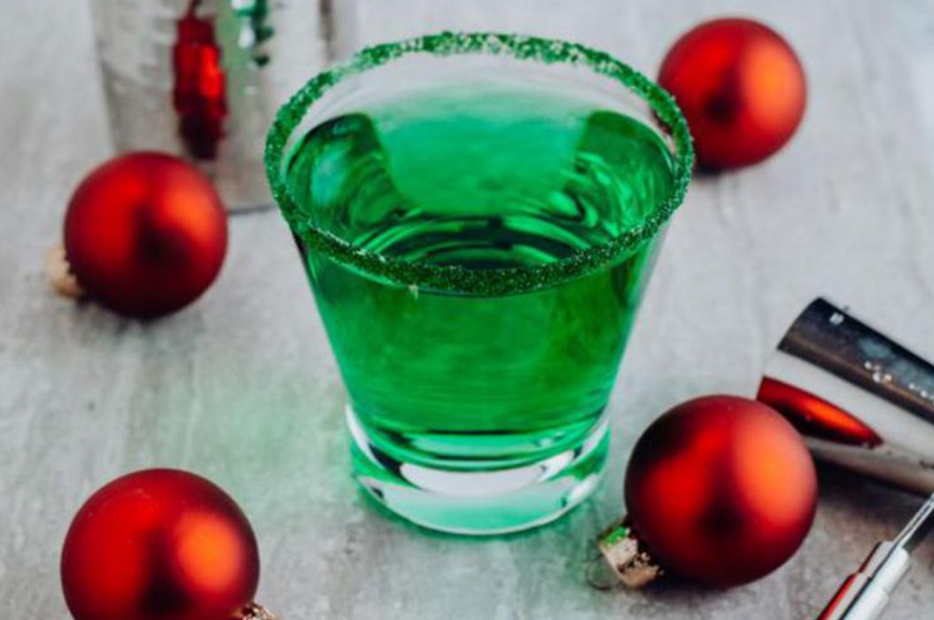 Festive Green Christmas Drinks