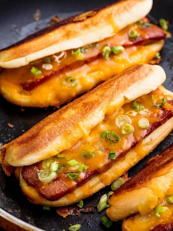 Grilled Cheese Dogs