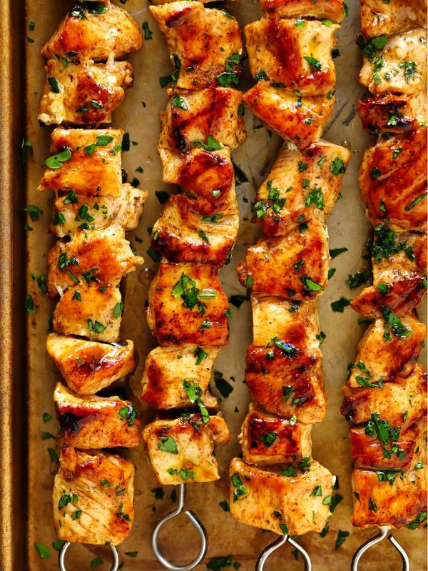 Grilled Chicken Kabobs