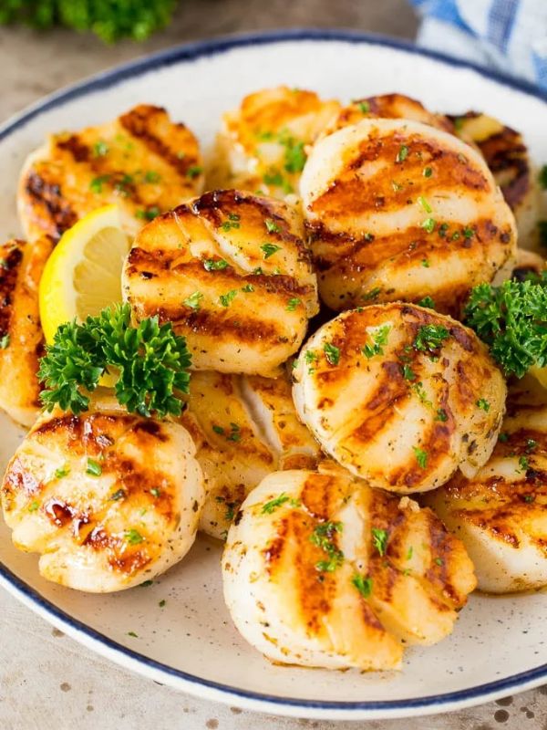 Grilled Scallops