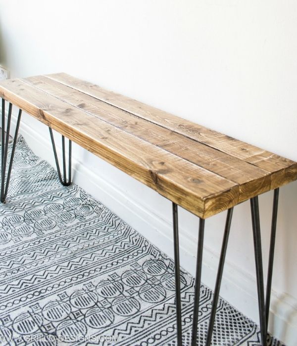 Hairpin Legs Bench