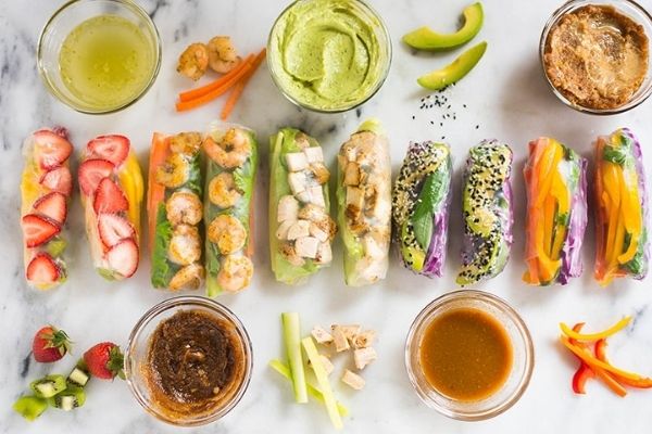 Healthy Spring Rolls