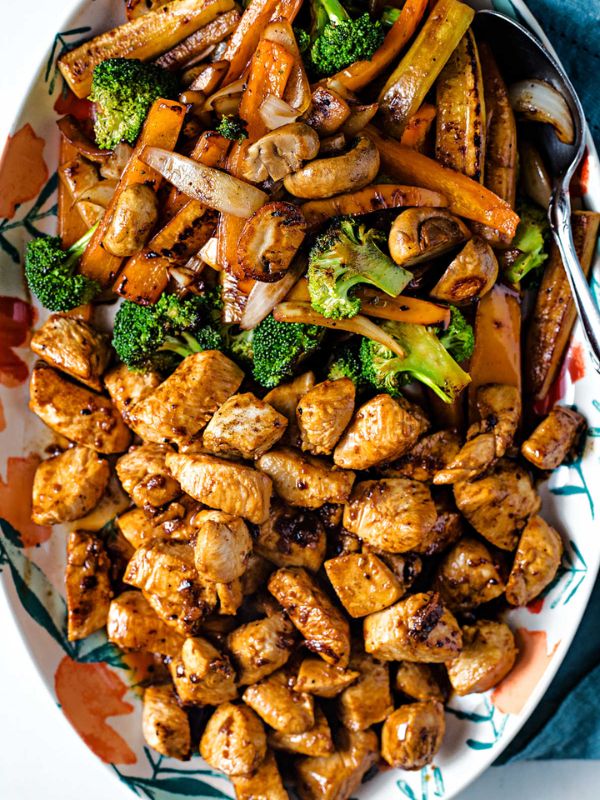 Hibachi Chicken and Vegetables