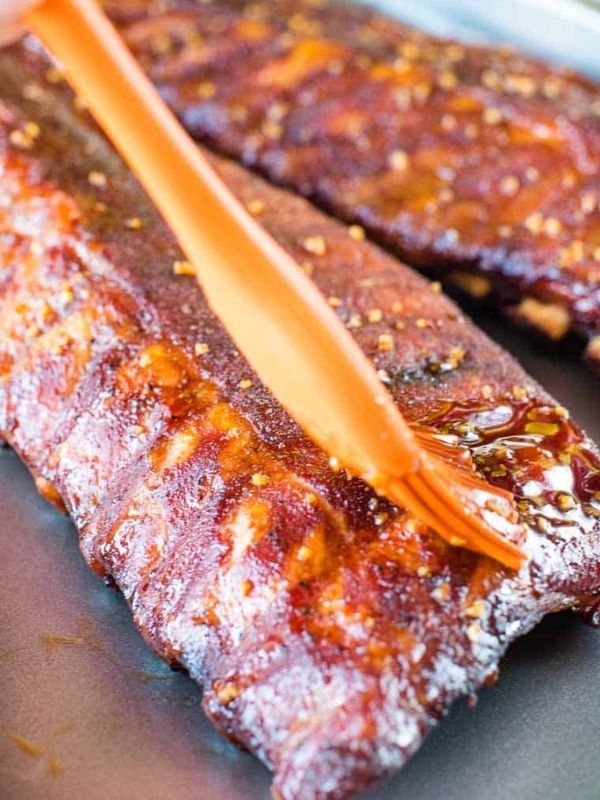 Honey Garlic Smoked Ribs