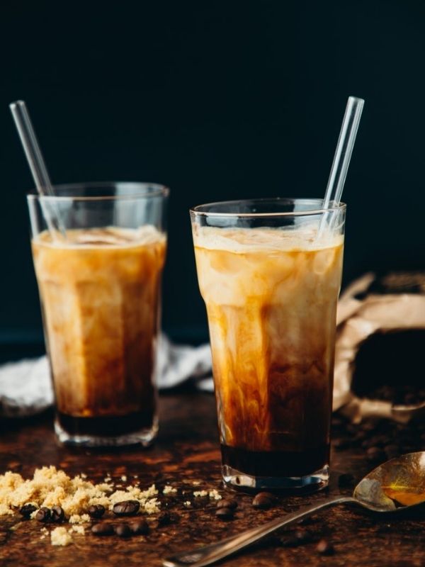 Iced Brown Sugar Oatmilk Shaken Espresso Latte