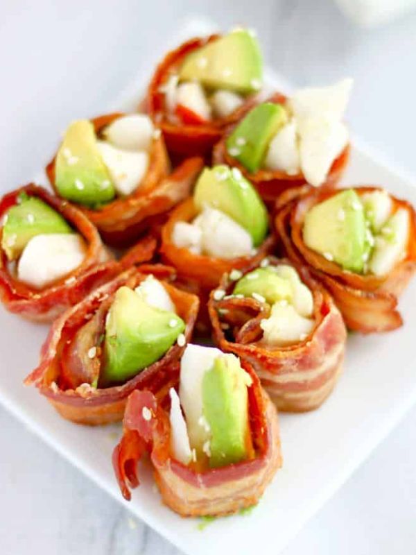 Keto Bacon California Rolls