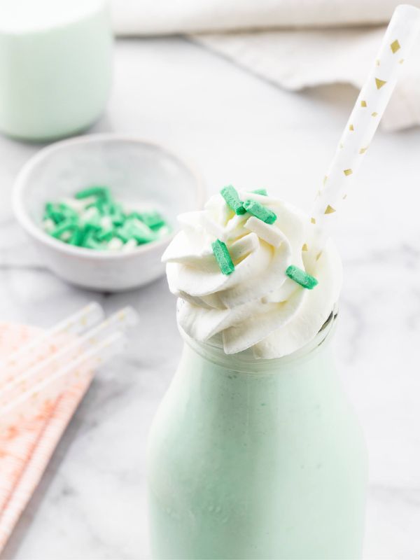 Keto Shamrock Shake