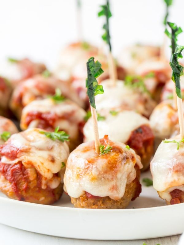 Meatball Marinara Poppers