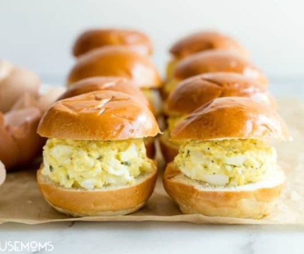 Mini Egg Salad Sliders