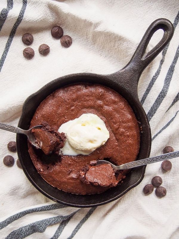 Mini Skillet Brownie