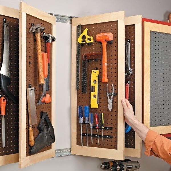 Modular Pegboard Storage