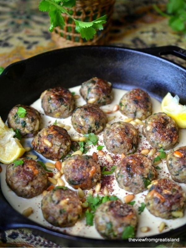 Moroccan Meatballs with Cardamom and Lemon