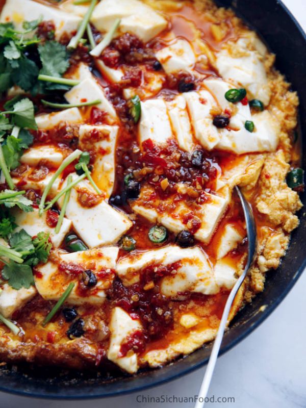 One Pot Tofu and Egg