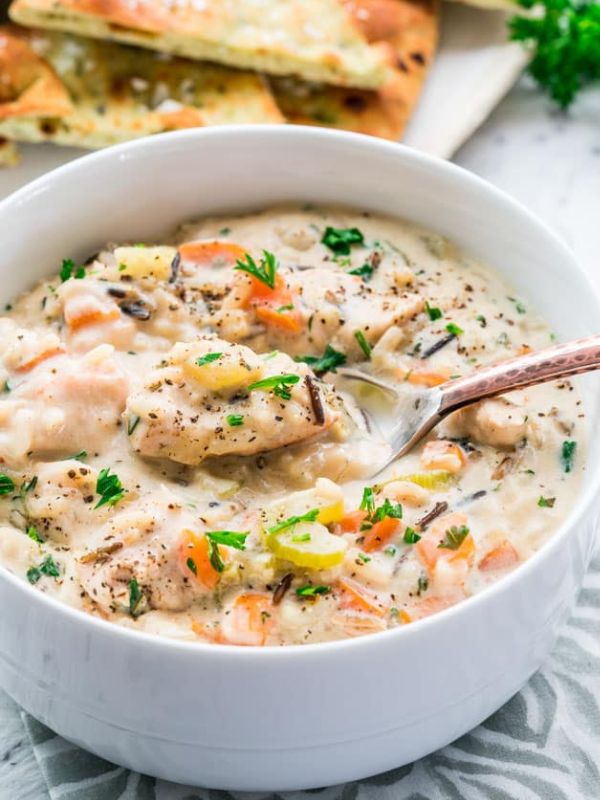 One Pot Turkey Wild Rice Soup