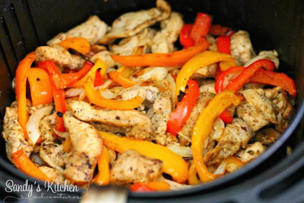 Optavia Air Fryer Chicken Fajitas